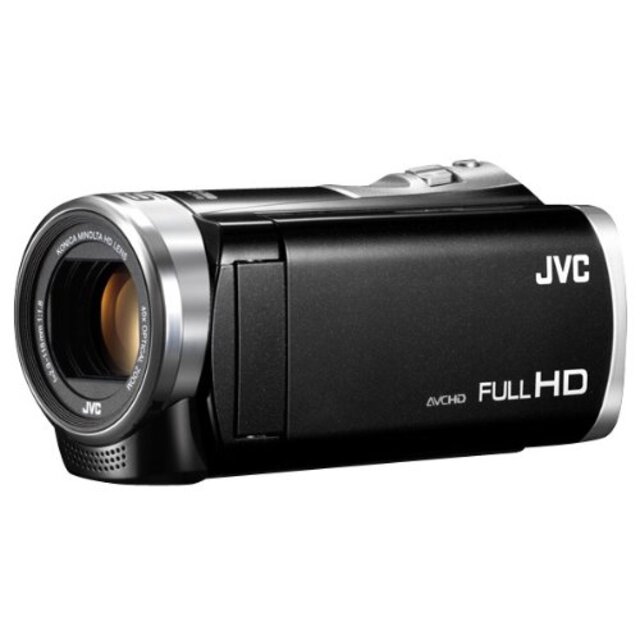 JVCKENWOOD JVC ビデオカメラ EVERIO GZ-E325 内蔵メモリー8GB クリアブラック GZ-E325-B
