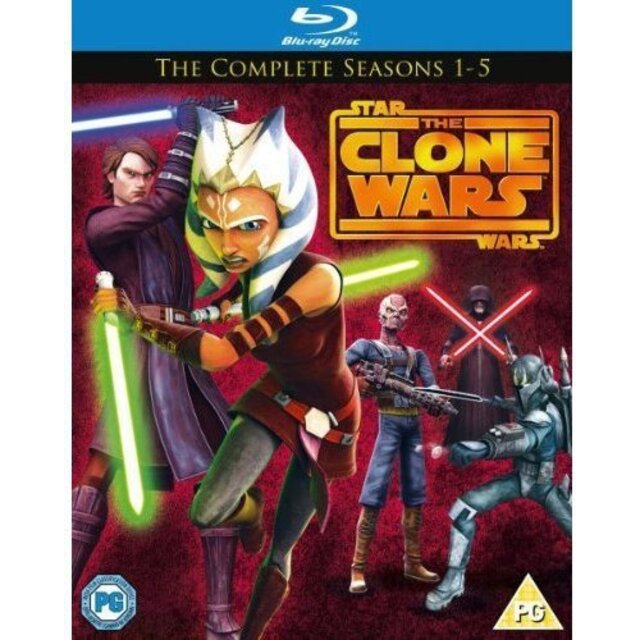 Star Wars Clone Wars - Season 1-5 [Blu-ray] [Import] khxv5rg