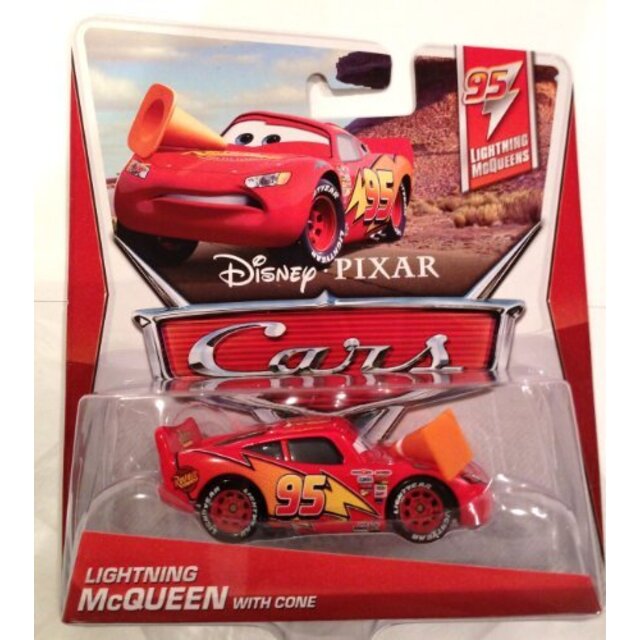 MATTEL 2013 Disney-PIXAR "CARS" LIGHTNING McQUEENS "LIGHTNING McQUEEN WITH CONE"　マテル　「カーズ」　ライトニングマックイーンズ　「ラ khxv5rg