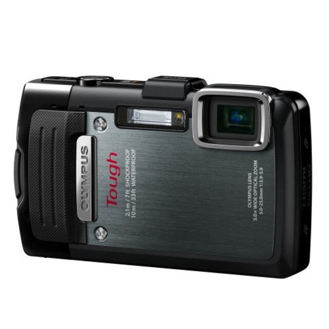 OLYMPUS デジタルカメラ STYLUS TG-830 1600万画素 裏面照射型CMOS 防水性能10m ブラック TG-830 BLK khxv5rg