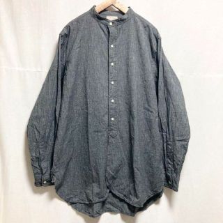 ボンクラ(BONCOURA)のサイズ42！BONCOURA バンドカラーシャツ(シャツ)