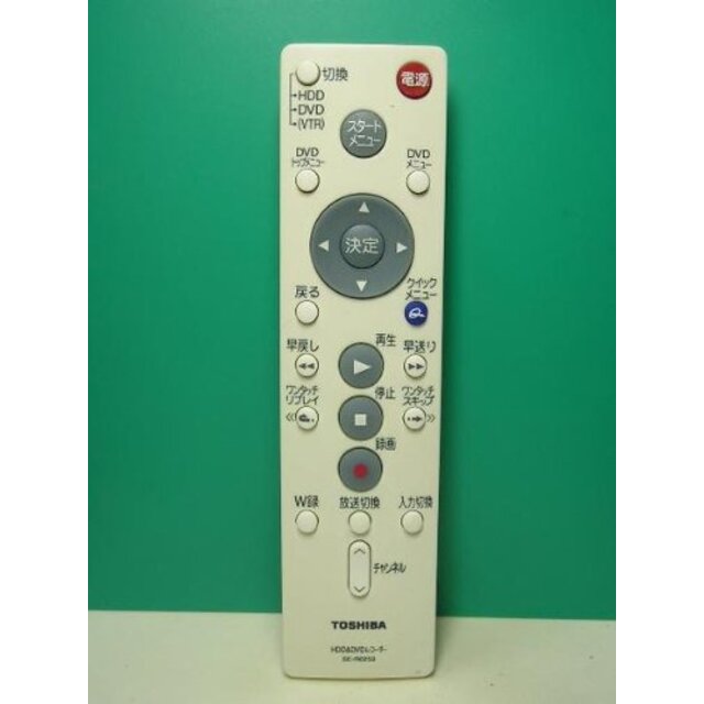 東芝 HDD・DVDレコーダーリモコン SE-R0253 khxv5rg