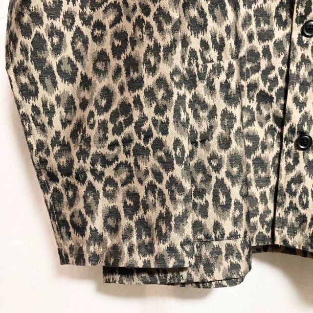 【新品未使用】Needles Cabana Shirt Leopard Mサイズ