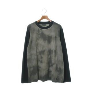 ディーゼル(DIESEL)のDIESEL ディーゼル Tシャツ・カットソー L カーキx黒 【古着】【中古】(Tシャツ/カットソー(半袖/袖なし))