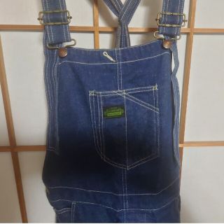 ゴーヘンプ(GO HEMP)のゴーヘンプ　オーバーオール　サロペット　美品(サロペット/オーバーオール)