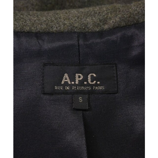 A.P.C. アーペーセー コート（その他） S カーキ 【古着】【中古】 メンズのジャケット/アウター(その他)の商品写真
