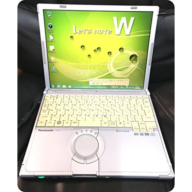 【パソコン】 ノートパソコン Panasonic レッツノート CF-W7 Core2Duo-1.06GHz 1.5GB 80GB DVDスーパーマルチ Windows7搭載 12.1型 1024x768 khxv5rg