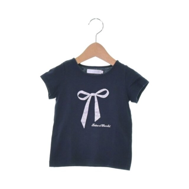 Tartine et Chocolat(タルティーヌ エ ショコラ)のTartine et chocolat Tシャツ・カットソー 100cm 紺 【古着】【中古】 キッズ/ベビー/マタニティのキッズ服女の子用(90cm~)(Tシャツ/カットソー)の商品写真