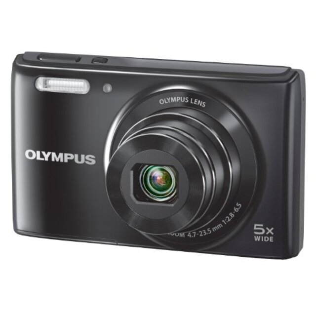 オリンパス コンパクトデジタルカメラ STYLUS VGー180 ブラック khxv5rg