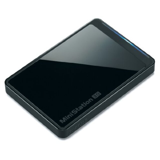 BUFFALO ターボPC EX2 USB3.0 ポータブルHDD 500GB ブラック HD-PCT500U3-BC