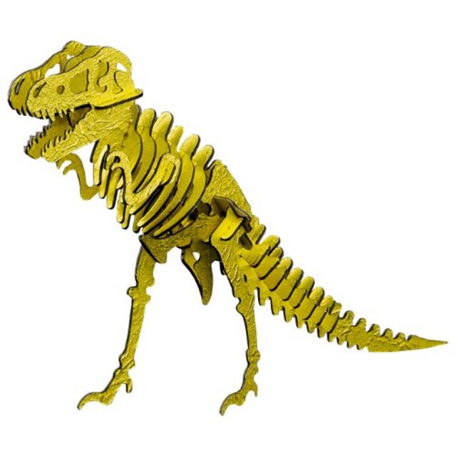 ペーパーパズル 大 ティラノサウルス メタリック調 ゴールド PP106-01GL khxv5rg