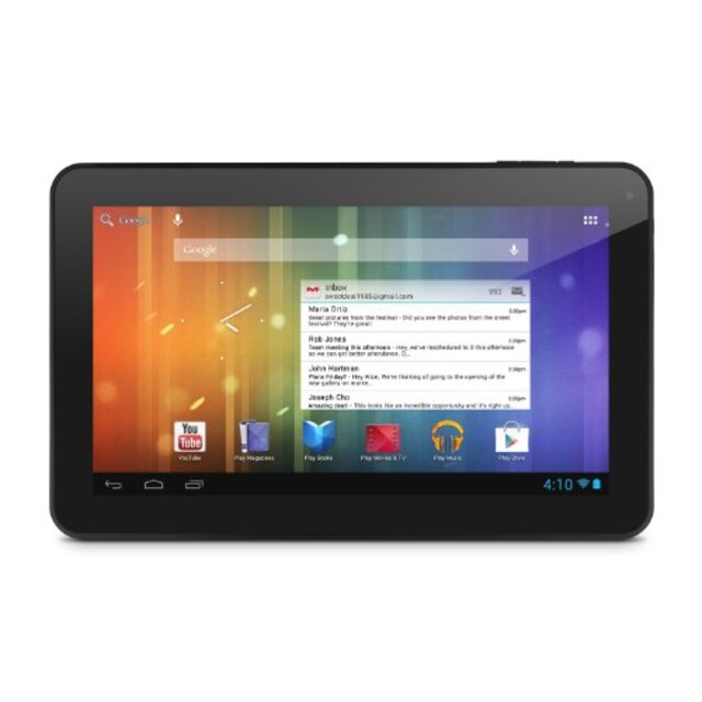 Ematic EGS102BL 10.0-Inch 4GB Genesis Prime XL Multi-Touch Tablet (Black) by Ematic khxv5rg