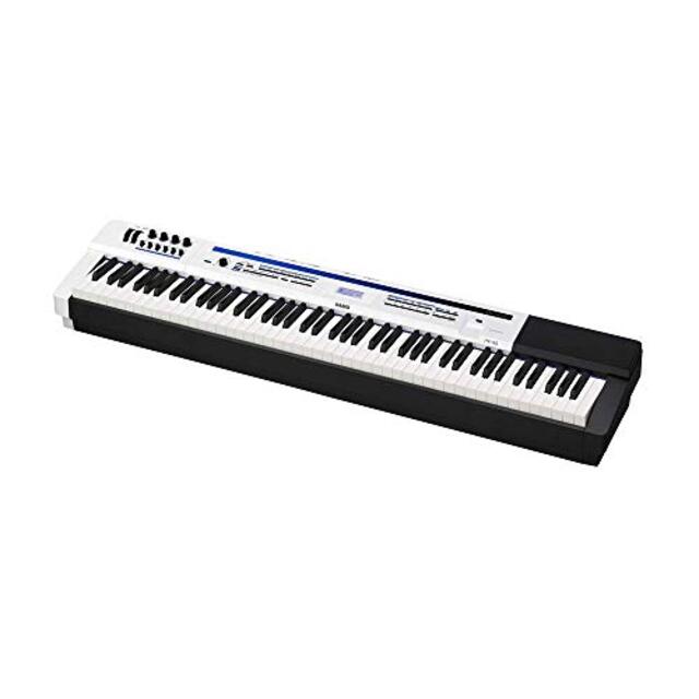 【中古】CASIO 88鍵盤 デジタルピアノ Privia PX-5SWE ホワイト khxv5rg | フリマアプリ ラクマ