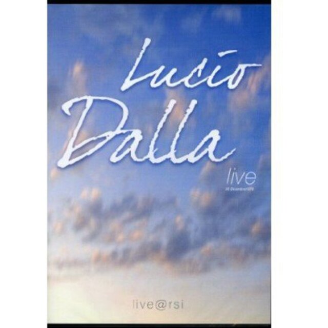 【中古】Lucio Dalla Live [DVD]
