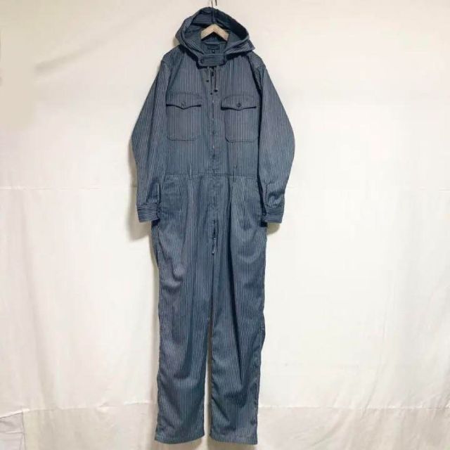 Mサイズ！ENGINEERED GARMENTS ストライプオーバーオール