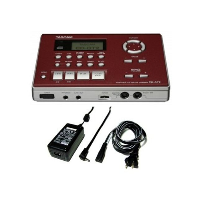 【中古】【ACアダプター付】TASCAM/タスカム CD-GT2 ギタートレーナー khxv5rg | フリマアプリ ラクマ