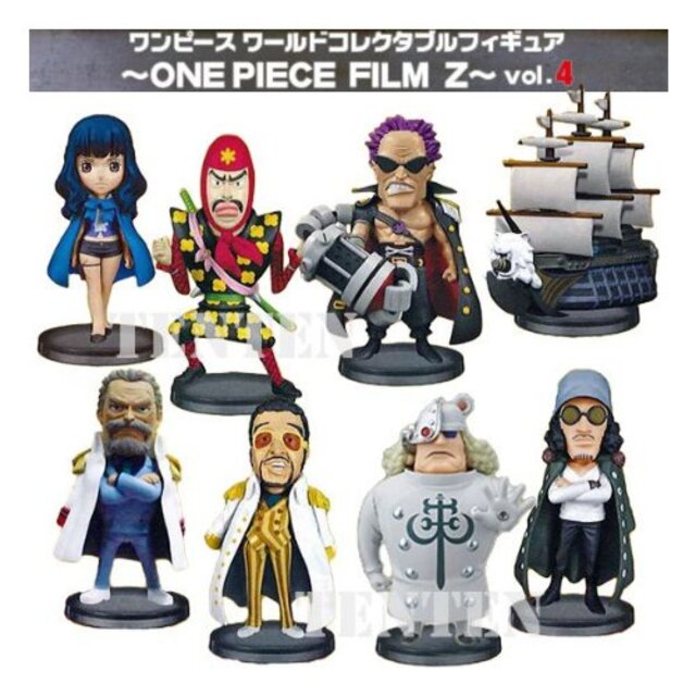 【中古】ワンピース ワールドコレクタブルフィギュア ONE PIECE FILM Z vol.4 バンプレスト(全8種フルコンプセット) |  フリマアプリ ラクマ