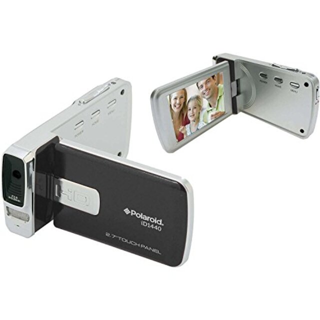 Camcorder by Polaroid ID1440 Hi-Def - Black khxv5rg