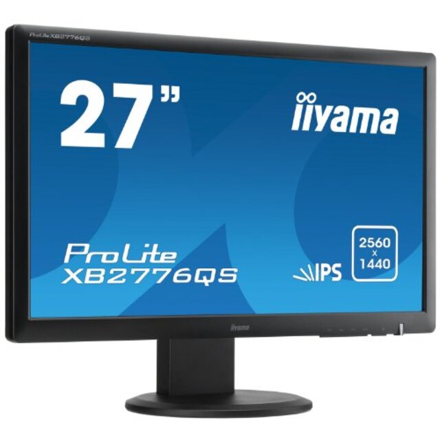 iiyama WQHD(2560x1440) AH-IPS方式パネル 27型ワイド液晶ディスプレイ ProLite XB2776QS khxv5rg