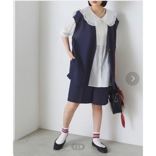 ベストとパンツのセット(キュロット)