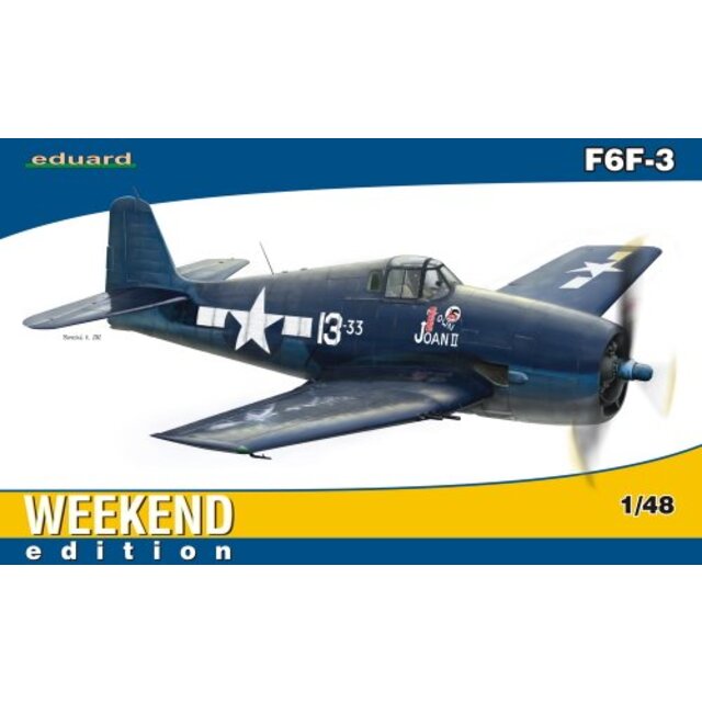 エデュアルド 1/48 ウイークエンド シリーズ F6F-3 ヘルキャット プラモデル khxv5rg