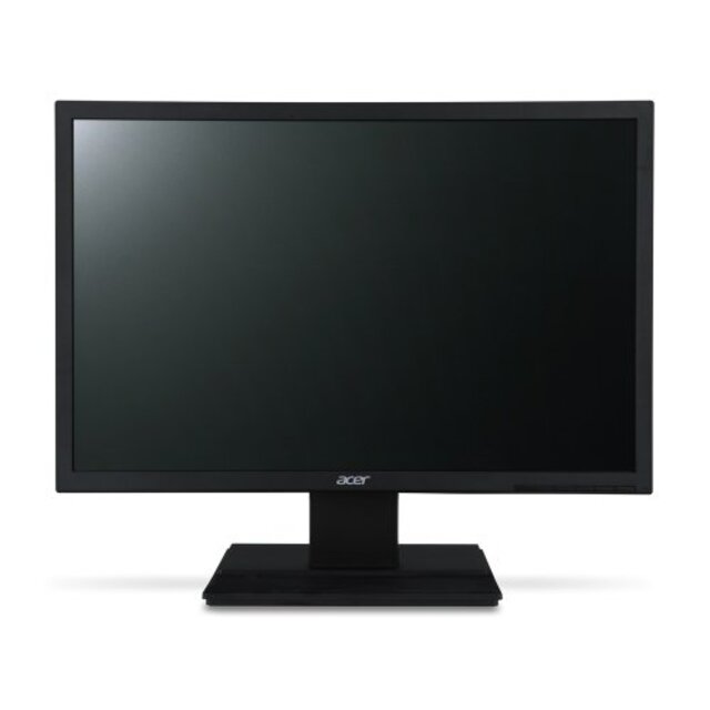 Acer V196HQLAb - LED monitor - 18.5" - 1366 x 768 - 200 cd/m2 - 5 ms - VGA - black - VGA (HD-15) khxv5rg