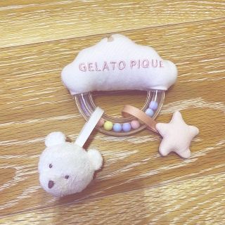 ジェラートピケ(gelato pique)のジェラピケのガラガラ(がらがら/ラトル)