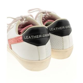 LEATHER CROWN - Leather Crown スニーカー 37(23.5cm位) 白系 【古着