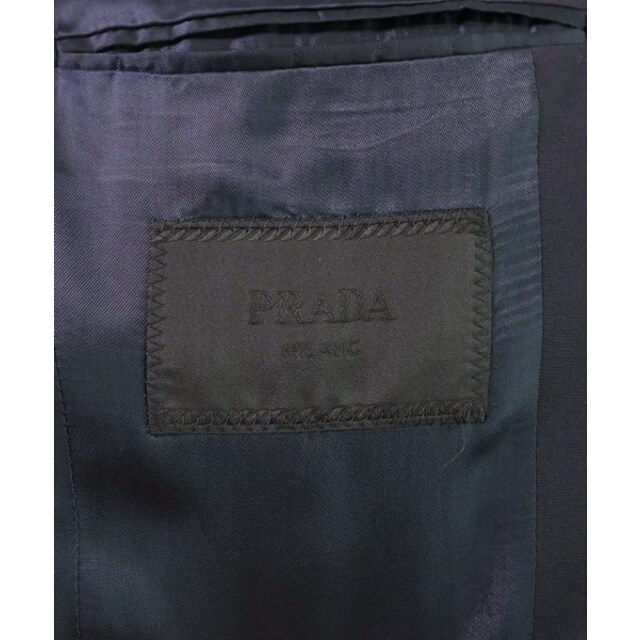 PRADA(プラダ)のPRADA プラダ テーラードジャケット 44(S位) 紺 【古着】【中古】 メンズのジャケット/アウター(テーラードジャケット)の商品写真