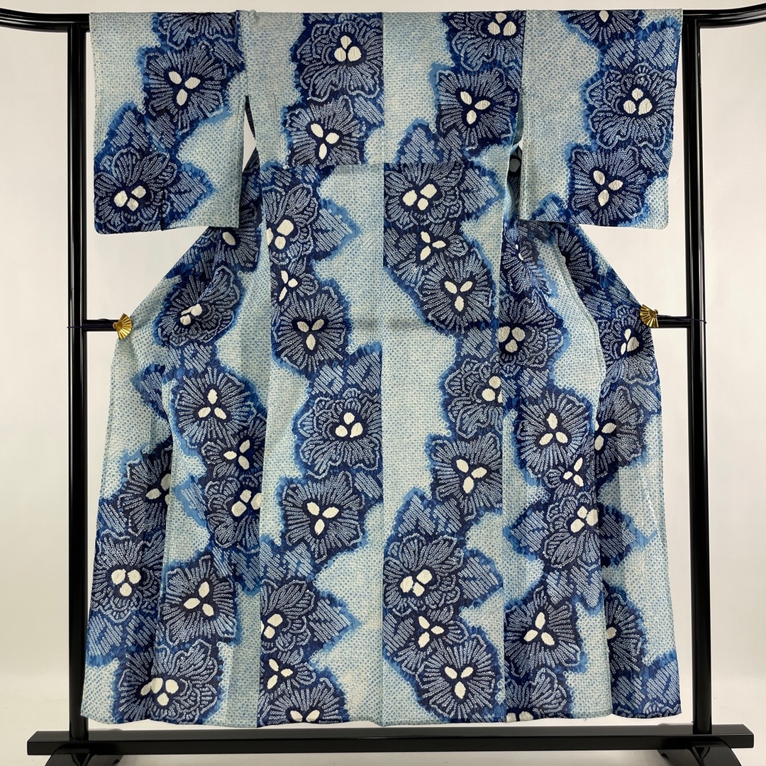 浴衣 美品 名品 身丈155cm 裄丈61cm 綿