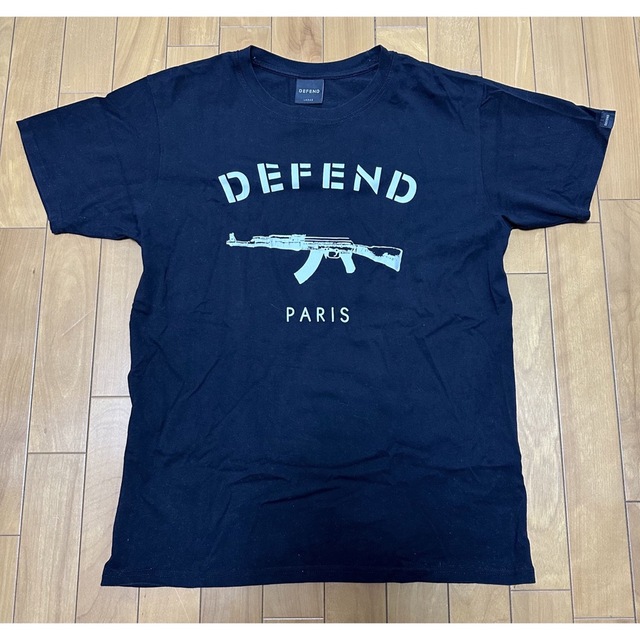 DEFEND PARIS アサルトライフル PARIS 半袖Tシャツ(L)黒