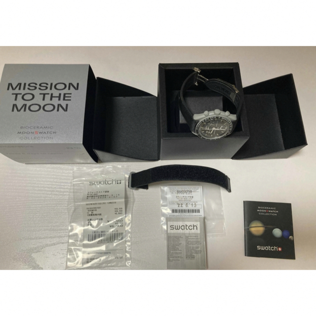 SwatchXOmega mission to moon スウォッチ×オメガ