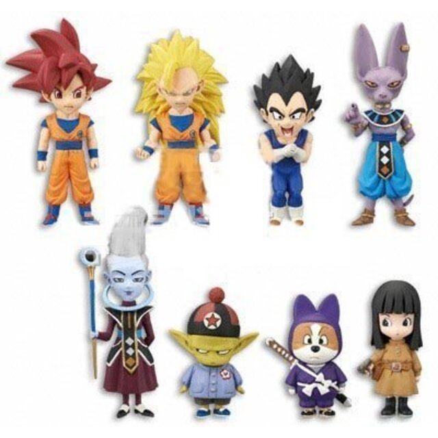 その他ドラゴンボールZ 劇場版ワールドコレクタブルフィギュアvol.1 神 バンプレスト（全8種フルコンプセット） khxv5rg