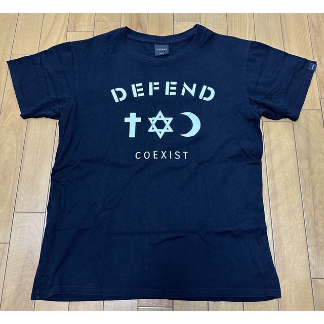 DEFEND PARIS PARIS CO TEE COEXIST Tシャツ L