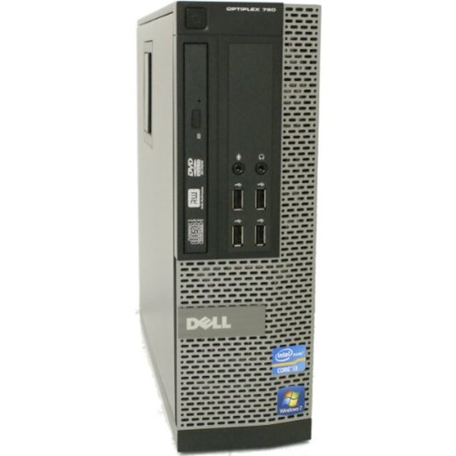 パソコン デスクトップ DELL OptiPlex 790 SFF Core i3 2100 3.10GHz 2GBメモリ 250GB Sマルチ Windows7 Pro 搭載 リカバリーディスク付属