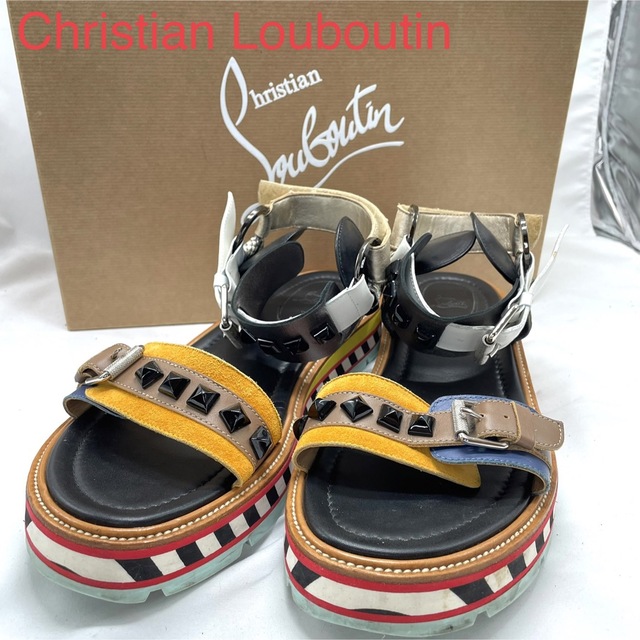 希少　Christian Louboutin ルブタン　サンダル　28cm 本革