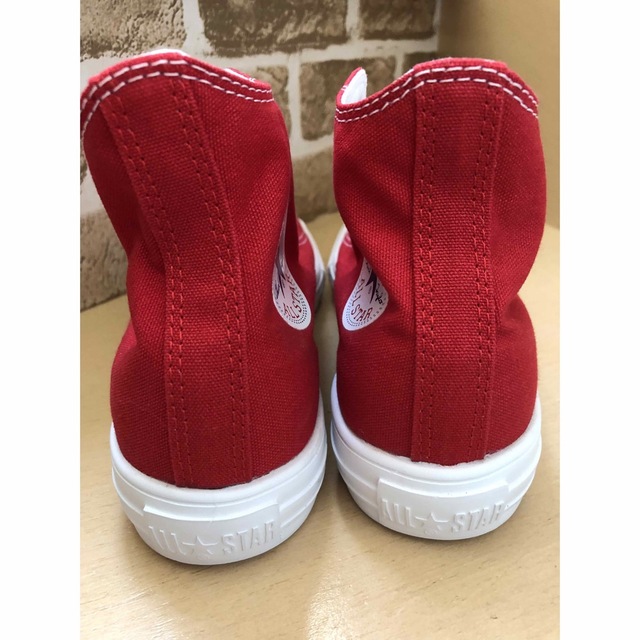 ☆新品・軽量☆CONVERSE コンバース　オールスター　ライト　ハイ　レッド