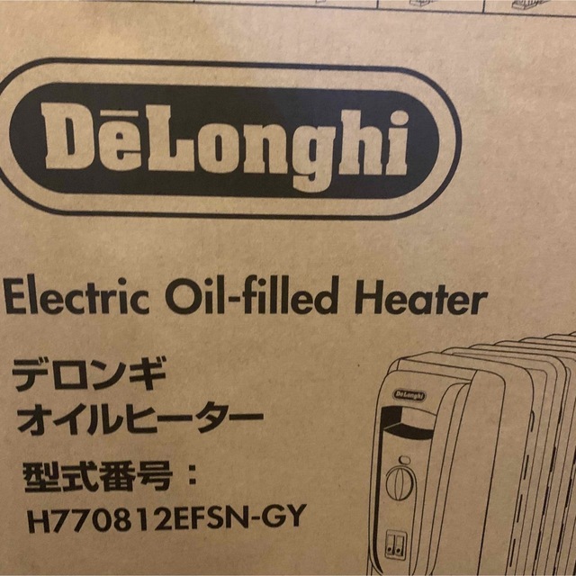 DeLonghi(デロンギ)のデロンギ　オイルヒーター スマホ/家電/カメラの冷暖房/空調(オイルヒーター)の商品写真