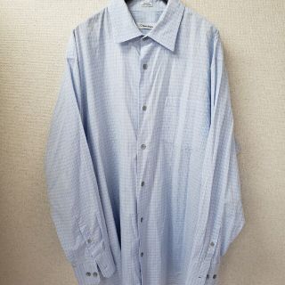 カルバンクライン(Calvin Klein)の90s Calvin Klein　カルバン・クライン 長袖シャツ　サックスブルー(シャツ)