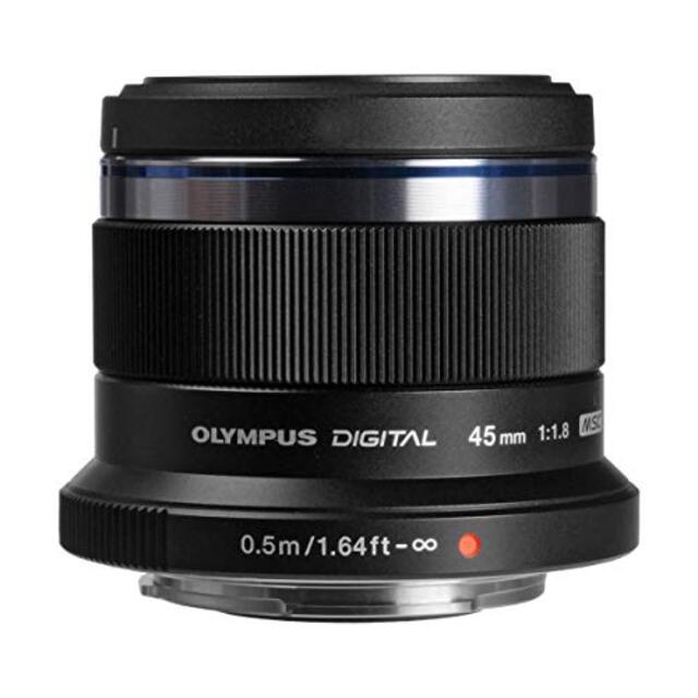 中古】OLYMPUS 単焦点レンズ M.ZUIKO DIGITAL 45mm F1.8 ブラックの ...
