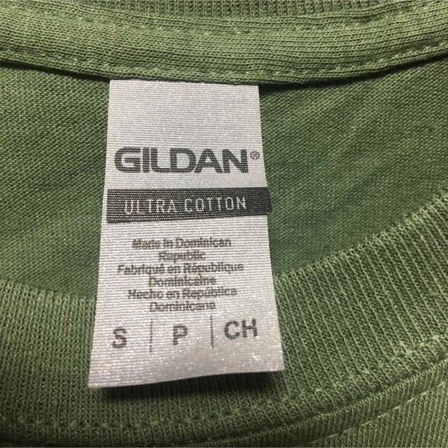 GILDAN(ギルタン)のGILDANギルダン☆半袖無地Tシャツ☆ポケット無し☆ミリタリーグリーン★S メンズのトップス(Tシャツ/カットソー(半袖/袖なし))の商品写真