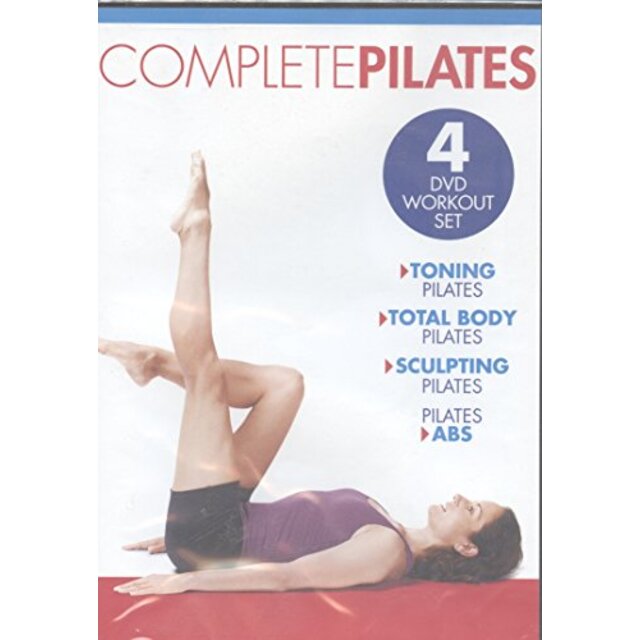 Complete Pilates 4 DVD Workout Set: Toning, Total Body, Sculpting & Abs