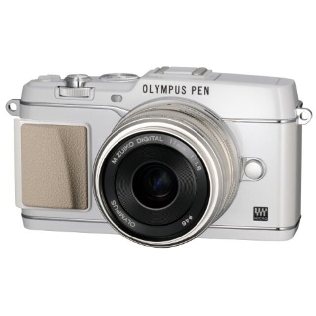 中古】OLYMPUS ミラーレス一眼 PEN E-P5 17mm F1.8 レンズキット ...