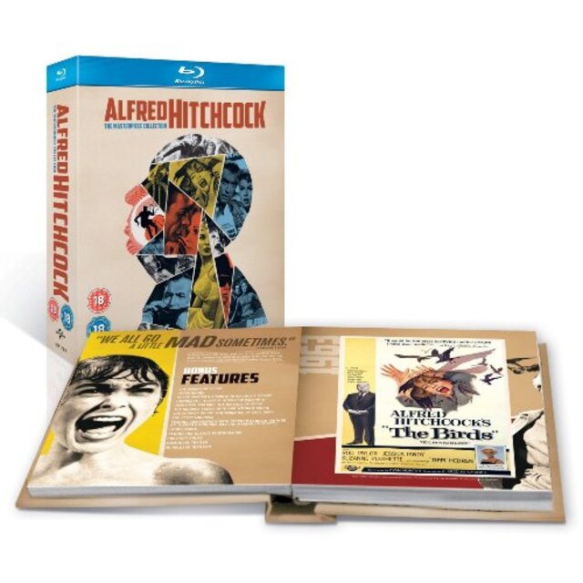 Alfred Hitchcock: The Masterpiece Collection [Blu-ray] (Region Free)