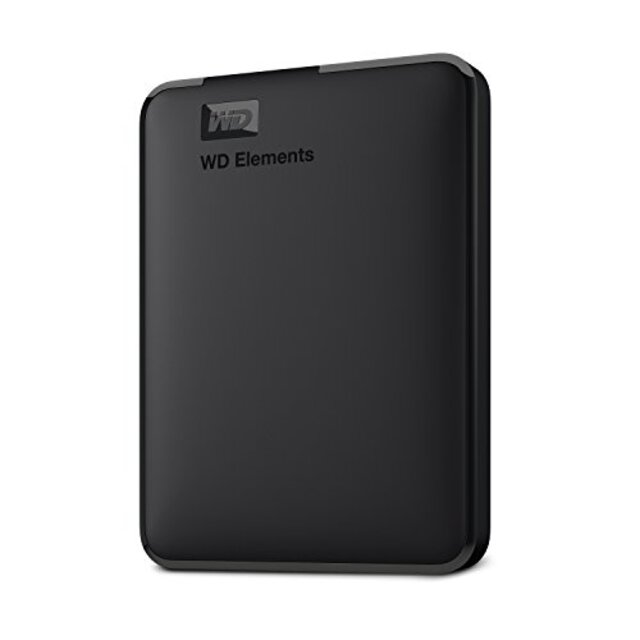 WD HDD ポータブルハードディスク 1TB WD Elements Portable WDBUZG0010BBK-EESN USB3.0/3年保証