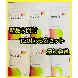 オオツカセイヤク(大塚製薬)の【新品未開封】エクエルパウチ 120粒 6袋セット（エクエル パウチ）(その他)