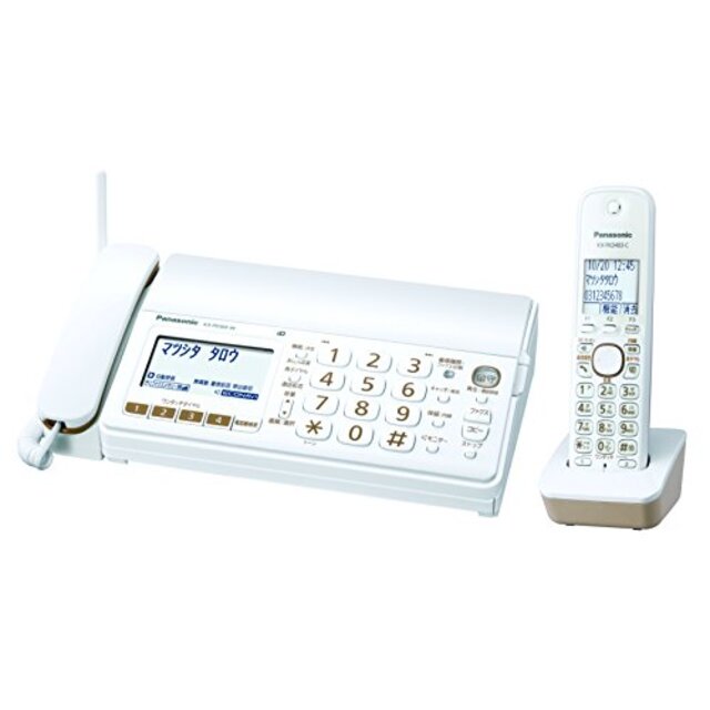 中古】パナソニック おたっくす デジタルコードレスFAX 子機1台付き