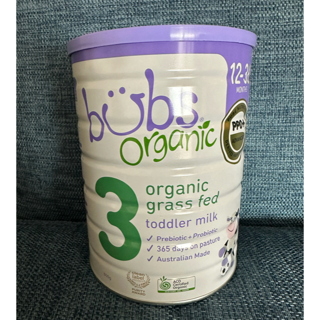 【お値下げ】Bubs Organic 粉ミルク ステップ3（1歳〜3歳）800g