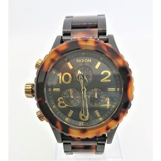 NIXON - 【新品】NIXON CHRONO ALL BLACK/TORTOISEの通販 by