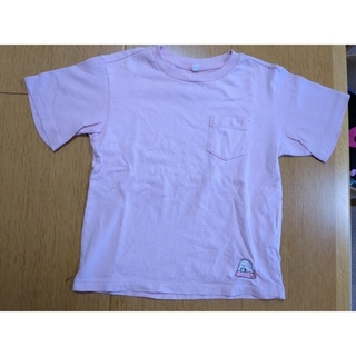 ユニクロ(UNIQLO)の【ユニクロ】すみっコぐらしTシャツ　ピンク120 キッズ女のコ(Tシャツ/カットソー)